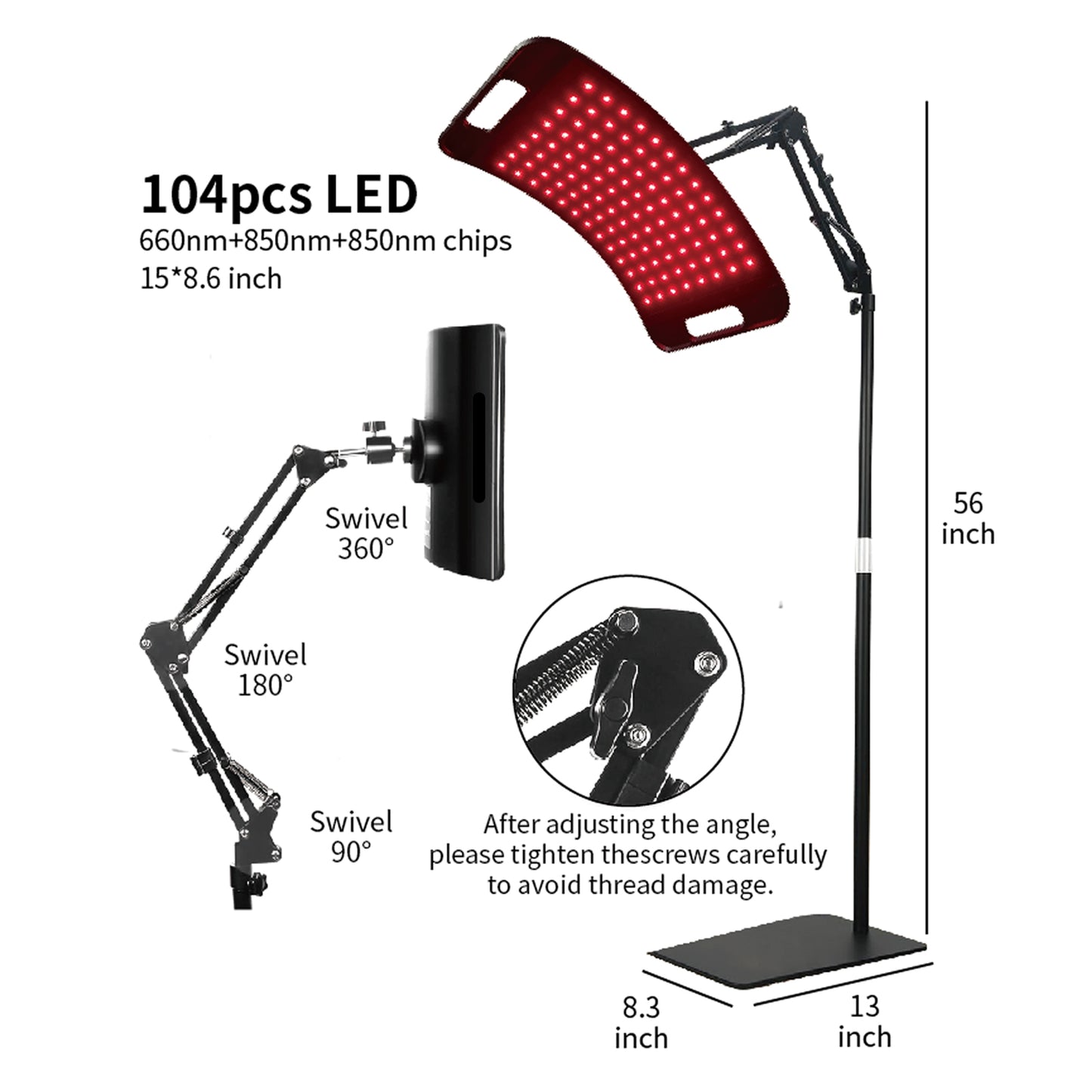Altair Curved Infrared Light Therapy Panel